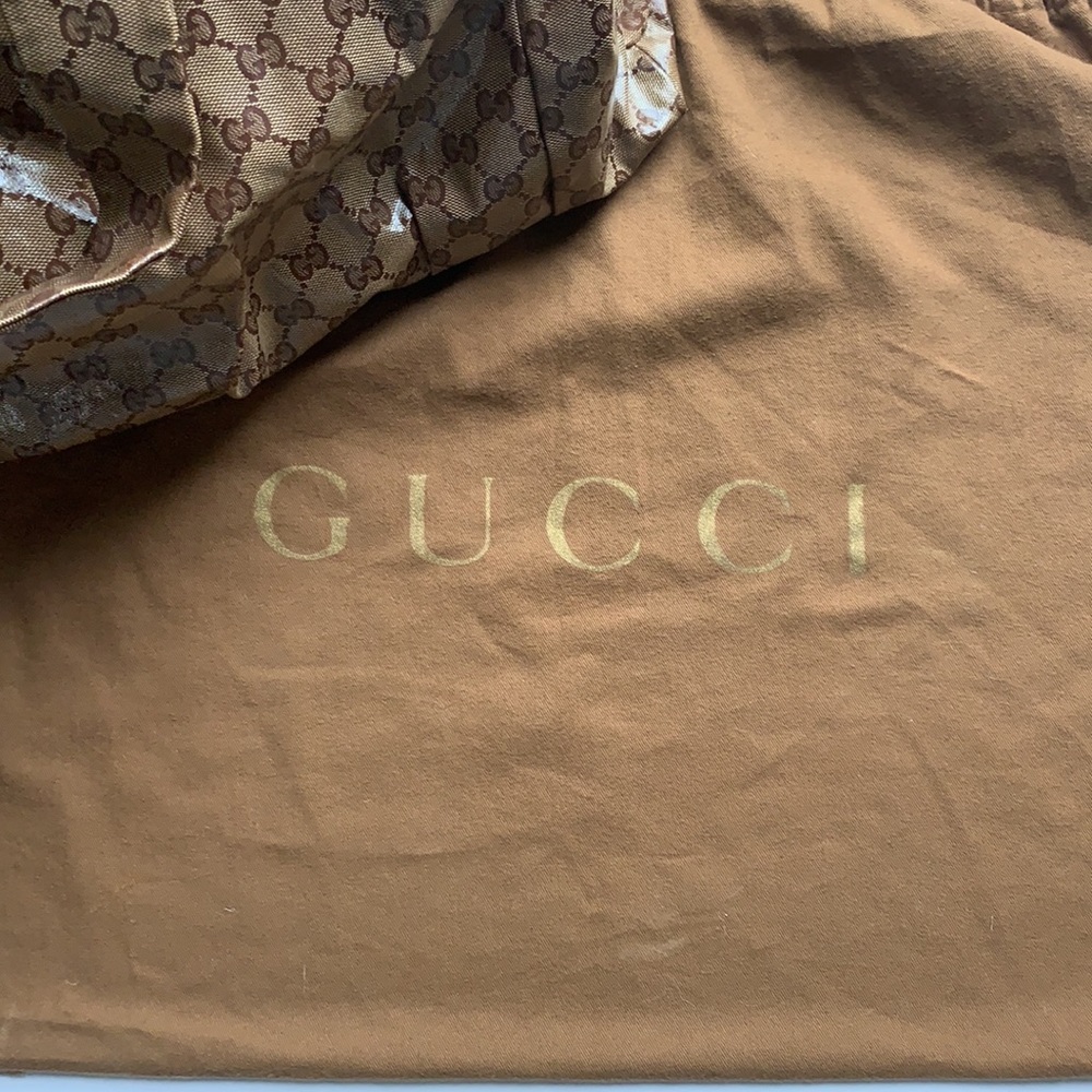 Gucci Original GG Crystal Hysteria Shoulder Hobo Bag Women’s Large - Picture 8 of 9
